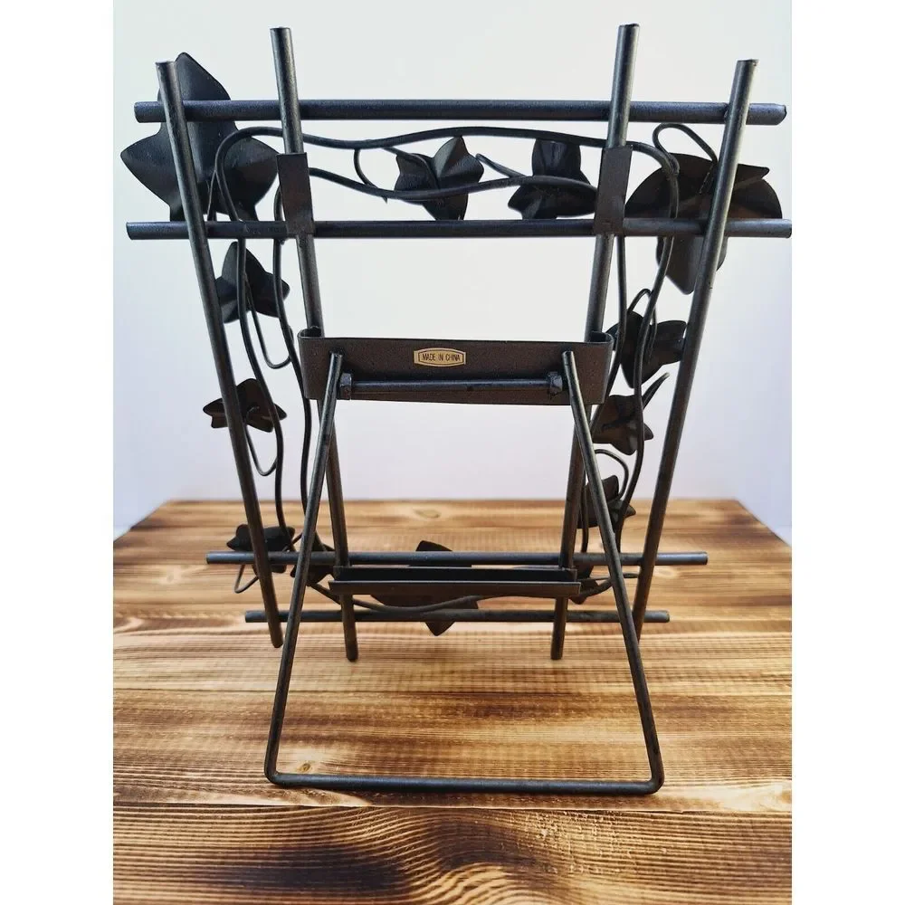 Metal Vine Picture‎ Frame Holds 3x5 Photo Home Decoration